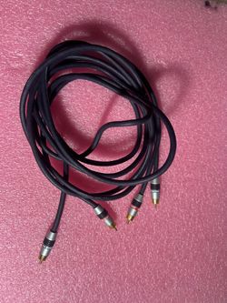 Monster Cable Interlink 400 MKII | 2m / 6.6' | RCA Audio Cable 24k Gold Contacts