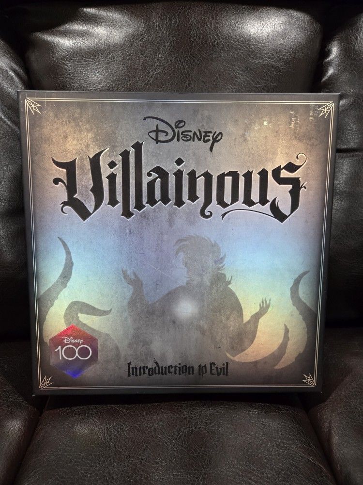 NEW Ravensburger Disney Villainous: Introduction To Evil Board Game Disney 100 Edition