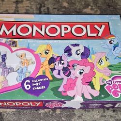 My Little Pony Monopoly (2013) 100% Complete Box Has Wear Contents Are Excellent