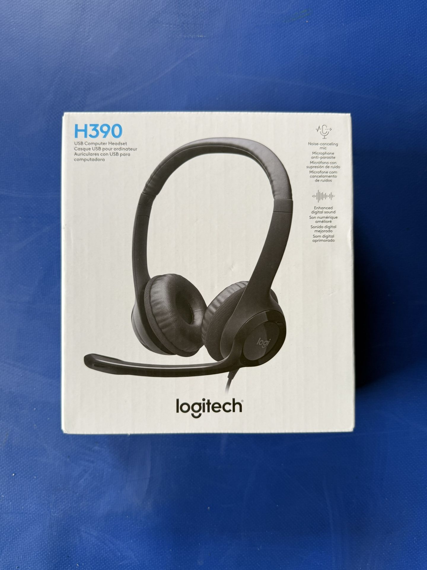 Logitech H390 USB Headset w/ Microphone