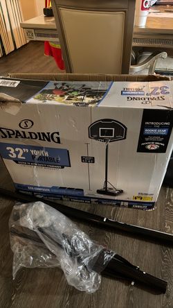 Spalding 32" Youth Portable Basketball Hoop