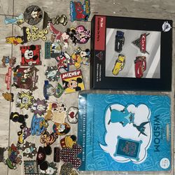 Various Assortment Of Disney Pins  