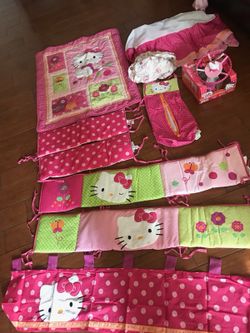 Hello kitty nursery set