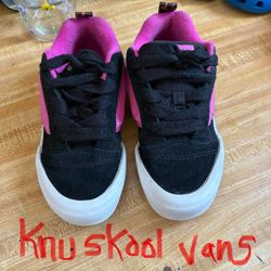 Knu skool vans size 1
