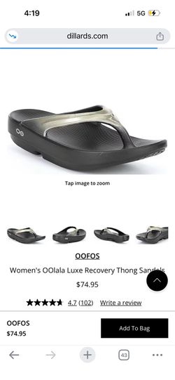 OOFOS OOLALA flip flops