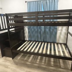 Two Twined-Sized Bunk Beds