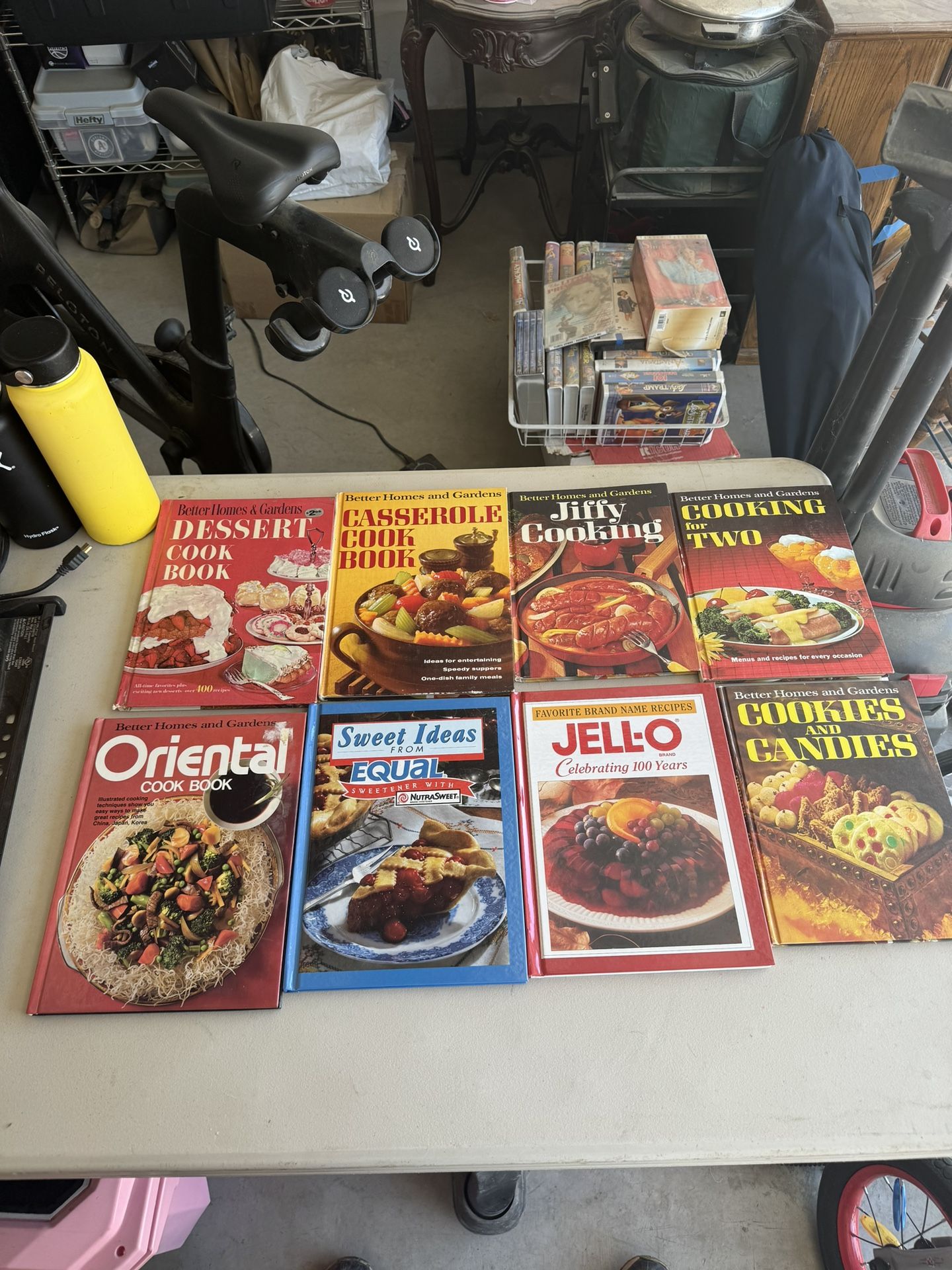 Vintage 1970’s Lot Of 8 Better Homes And Gardens Hardcover Cookbooks