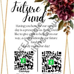 Custom Honeymoon/Savings Fund Wedding Sign
