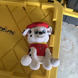 Marshal Piggy Bank Plush Toy 