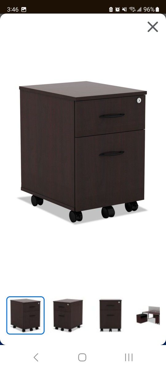 NEW ALERA MOBILE FILE CABINET