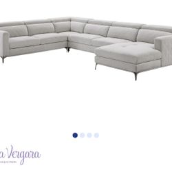 4pc Sofia Vergara Sectional Couch