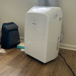 HiSense Hisense 8,000 BTU Portable Air Conditioner with Dual Hose and Inverter