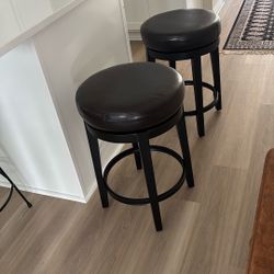 Comfy Swivel Stools.  