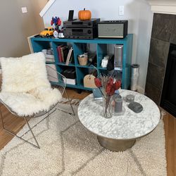 Designer Chair with Coffee table set