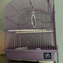 Purple Bird Cage