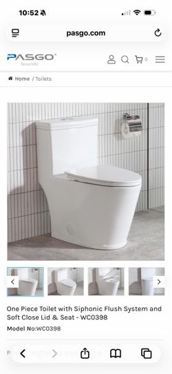 Pasgo Toilets (WC-0398)