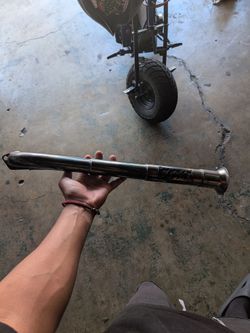 Mini bike pipe
