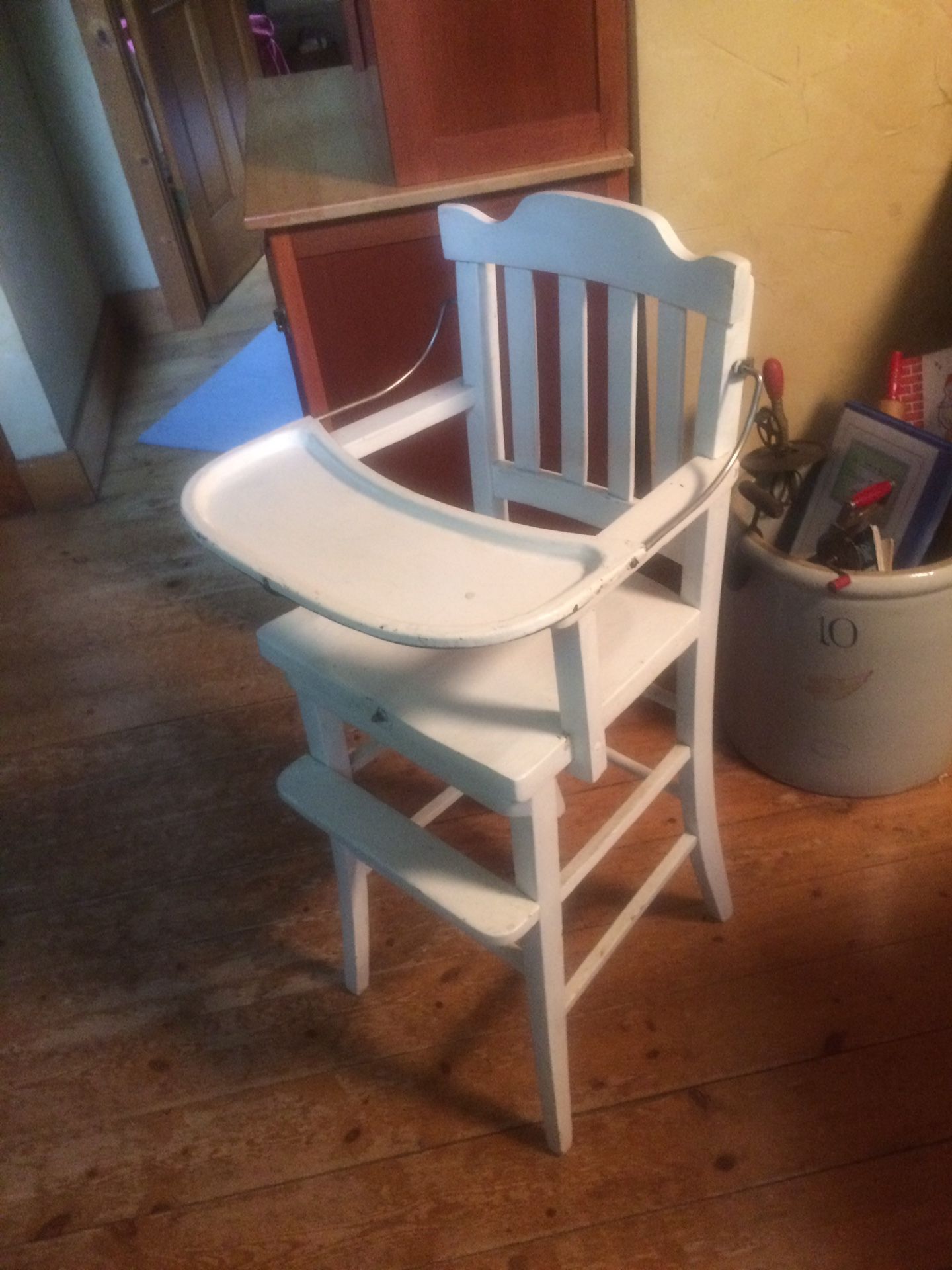 Antique high chair