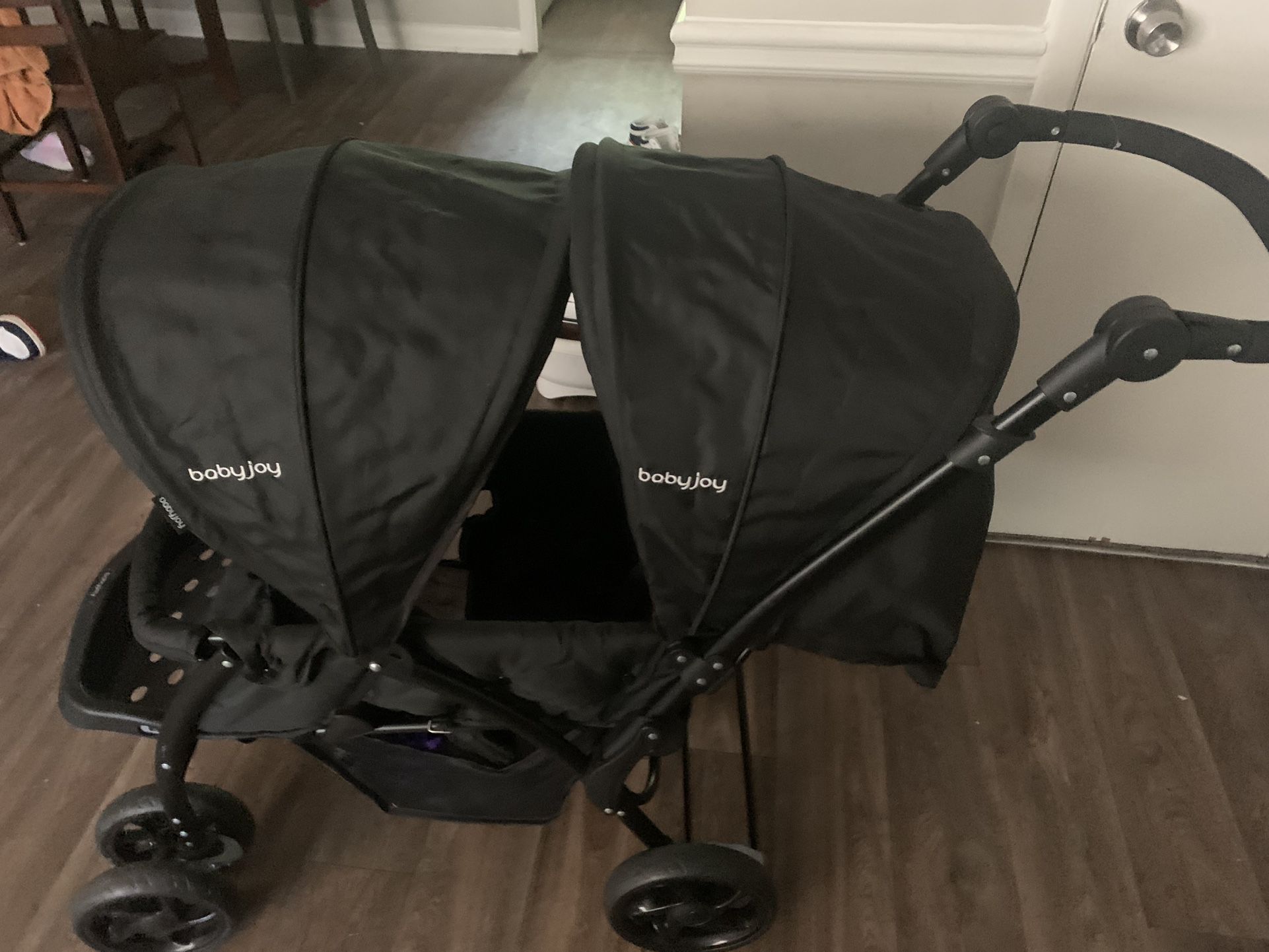 Baby Joy Double Stroller 