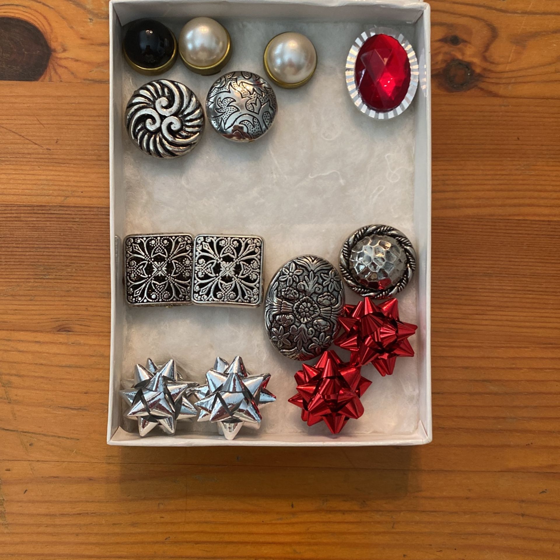 Festive Button Covers