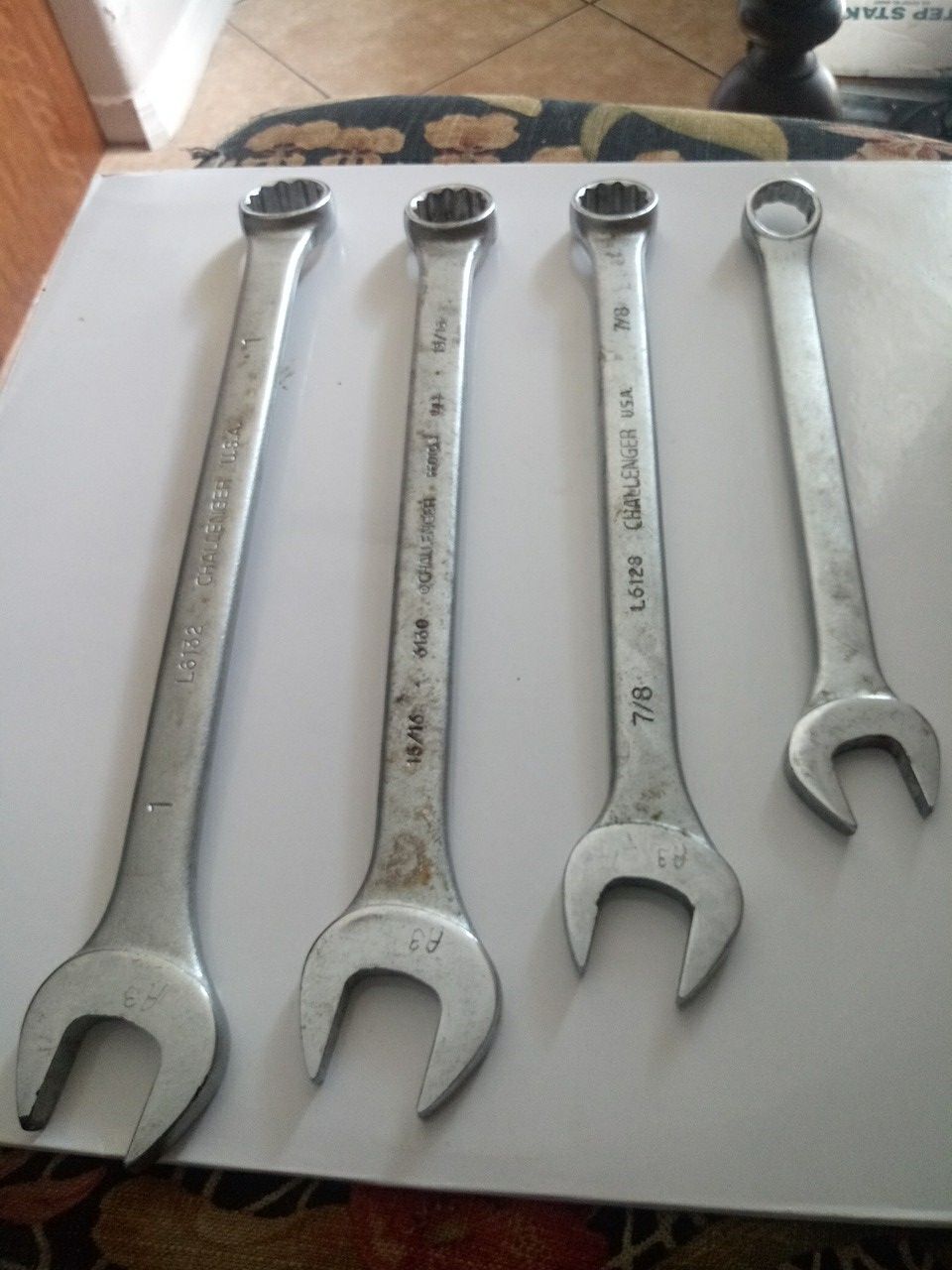 Challenger usa combo wreches 1"-15/16"7/8"3/4