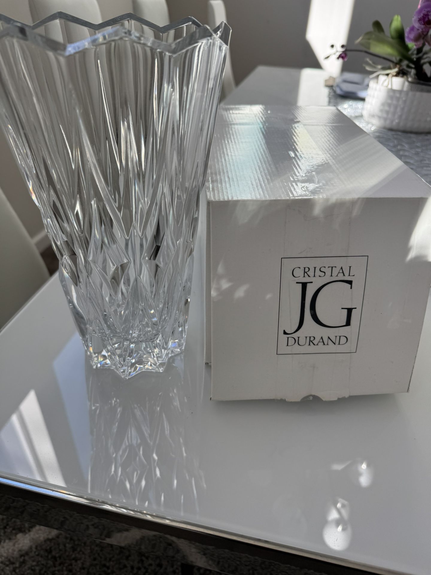Crystal Flower Vase