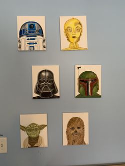 Star Wars paintings
