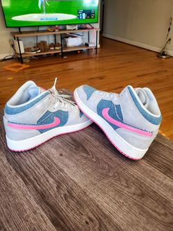 Jordan 1's Denim Sequin (5Y)