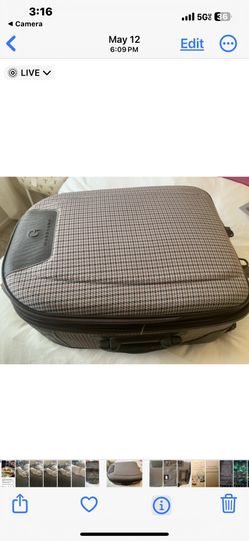 Vintage 80’s Carry On Suitcase