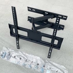 New In Box $25 Full Motion 32-55” TV Wall Mount Bracket Dual Arms Swivel Tilts Max 99lbs
