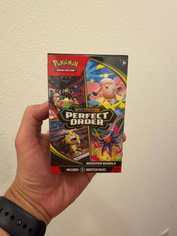 Pokemon Mega Evolution-Perfect Order Booster Pack Booster Bundle
