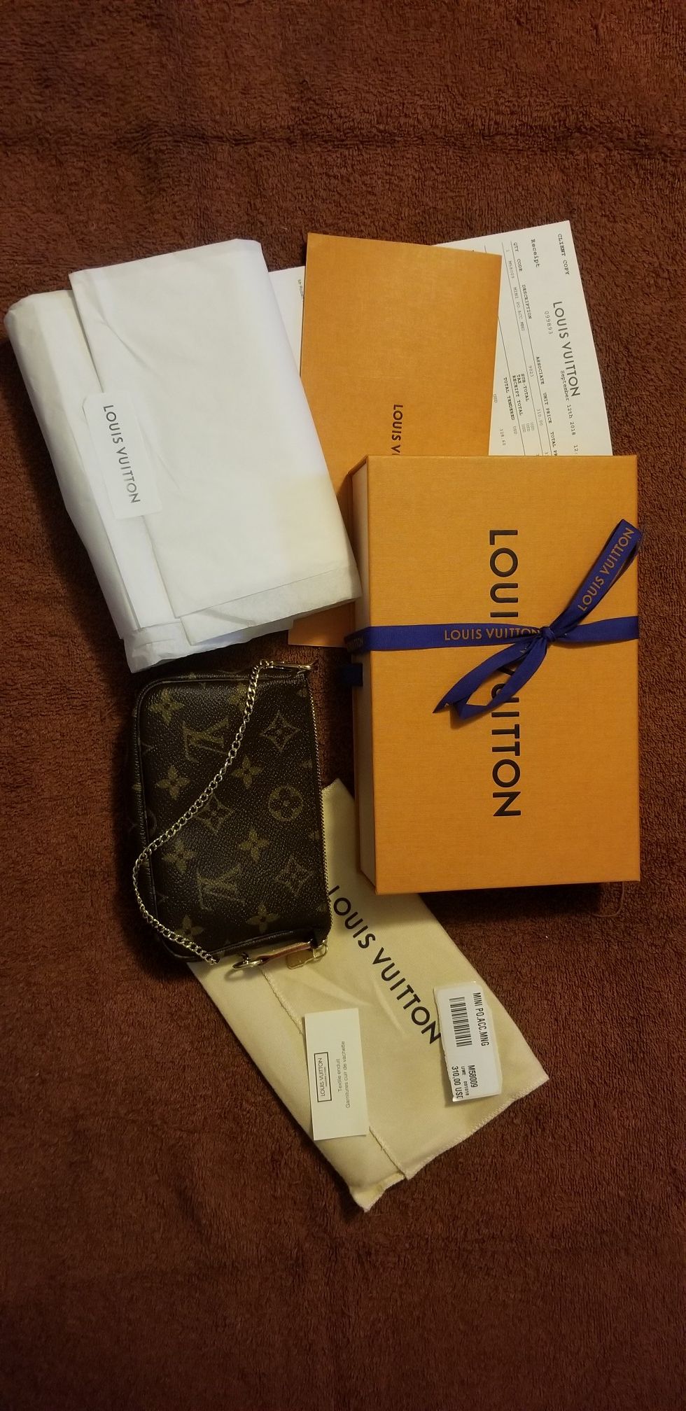 Sold Out Louis Vuitton Mini Pochette Accessoires Monogram