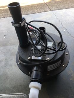 Little giant pump. Please read the label.