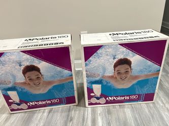2 BRAND NEW Polaris 180 Pool Cleaners – $300 Each or $500 for Both!