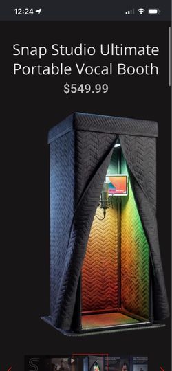 Snap Studio Ultimate Portable Vocal Booth