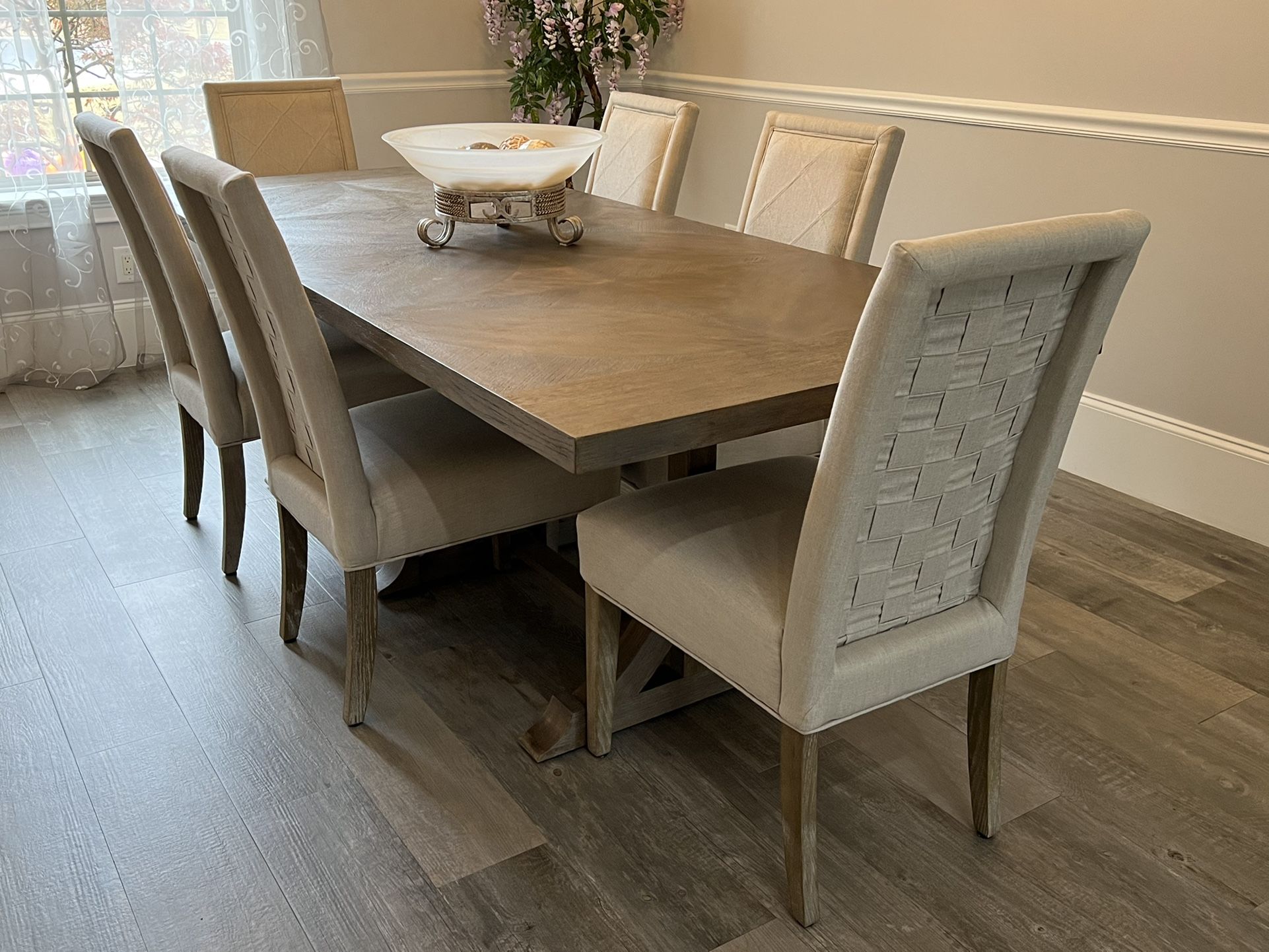 Coastal 94” Dining Room Table