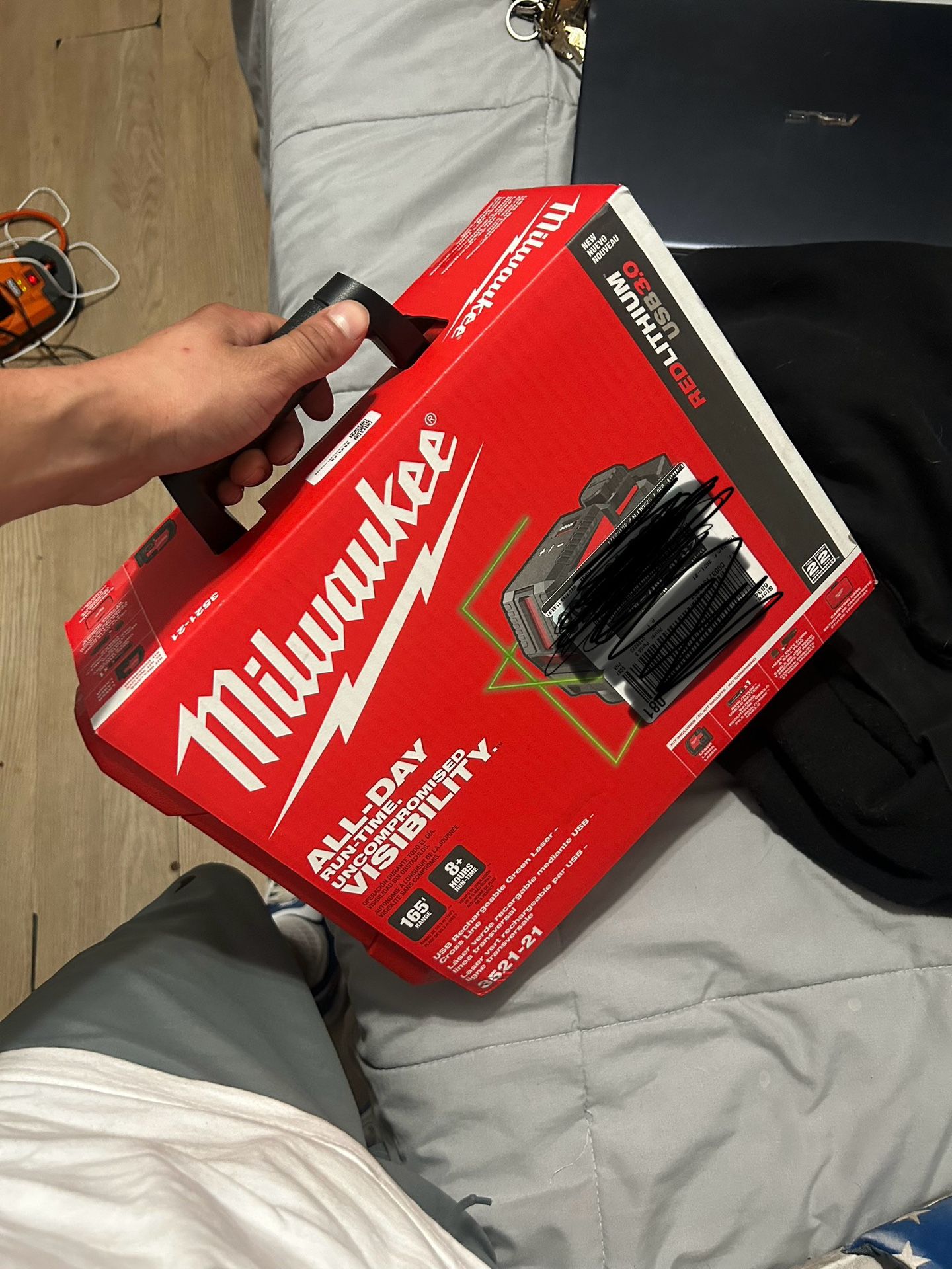 Milwaukee laser