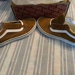 Vans Brown Shoes Youth Size 3