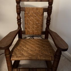 Childs Oak Rocking Chair