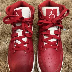 Nike Air Jordan 1 Retro Mid Gym Shoes Size Boys 7Y