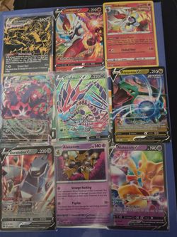 Pokémon cards all NM