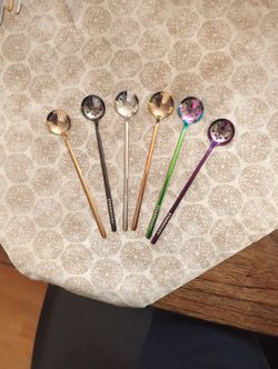 New Starbucks Coffee  Stirring Spoon Gift 6psc