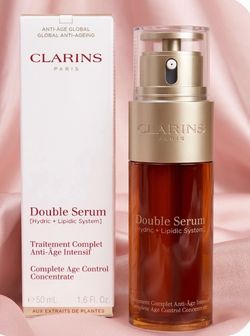 Clarins Double Face Serum 1.7 oz new Amazing