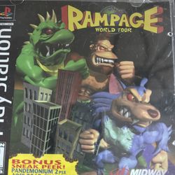 Vintage PlayStation game: Rampage