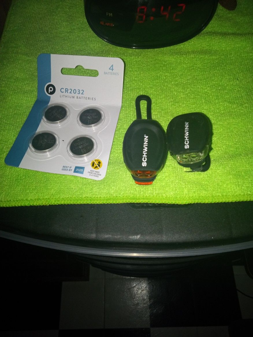 Schwinn Bike Lights & Batteries.