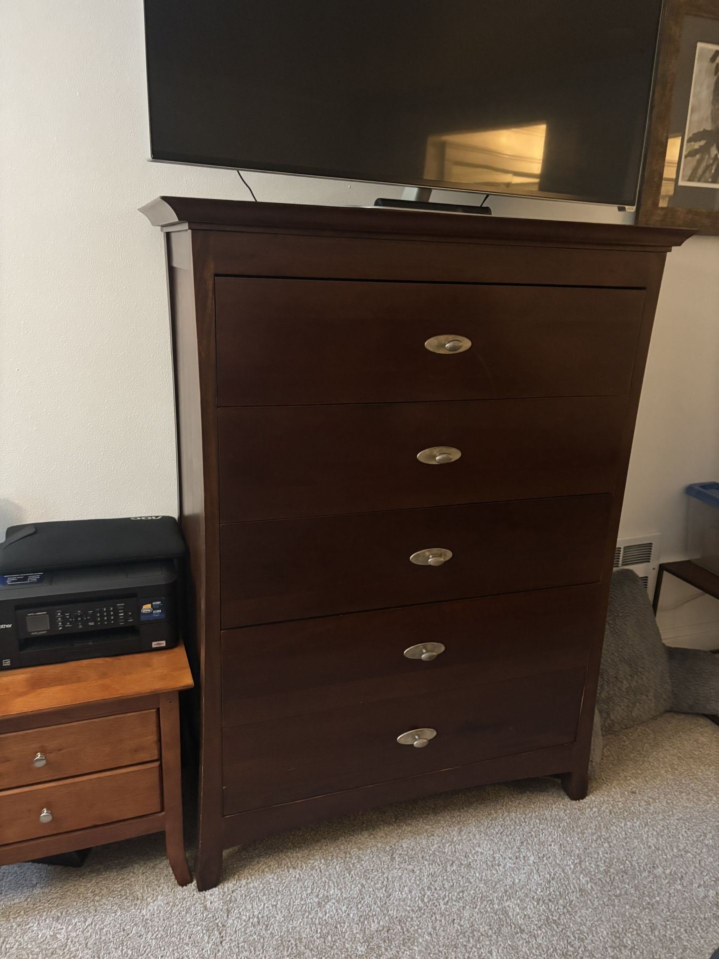 Heavy Wood Dresser