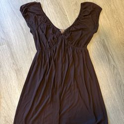 Short Brown Dress Size Medium 