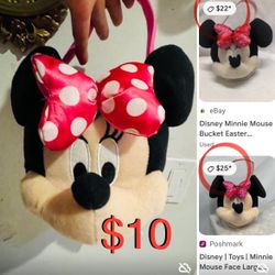 $10 Disney Candy Basket🍫 🍭🍬Minnie Mouse in great condition