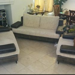 Couch Set 3 Pieces 