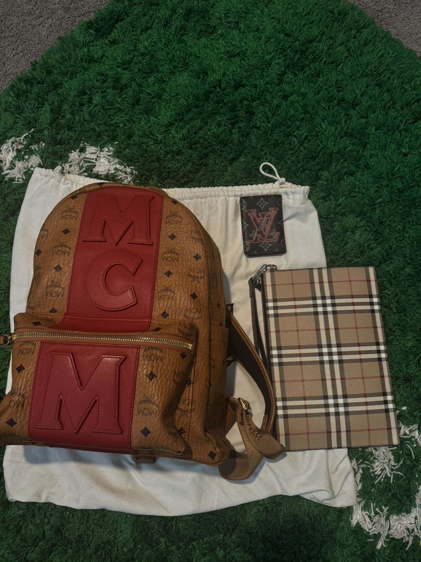 MCM/ Louis Vuitton/ Burberry Accessories